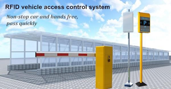Sistema de control d'accés de gestió d'aparcaments RFID